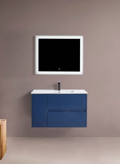 Bagno Italia Euro Bathroom Vanity ( Linen Tower Sold Separately) - Renoz