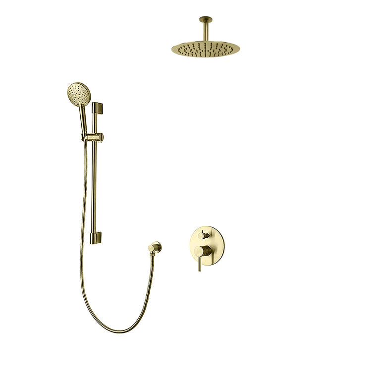 Kodaen Elegante  2-way pressure balanced shower system w/ sliding bar (Shower Head + Hand Shower) - F54104