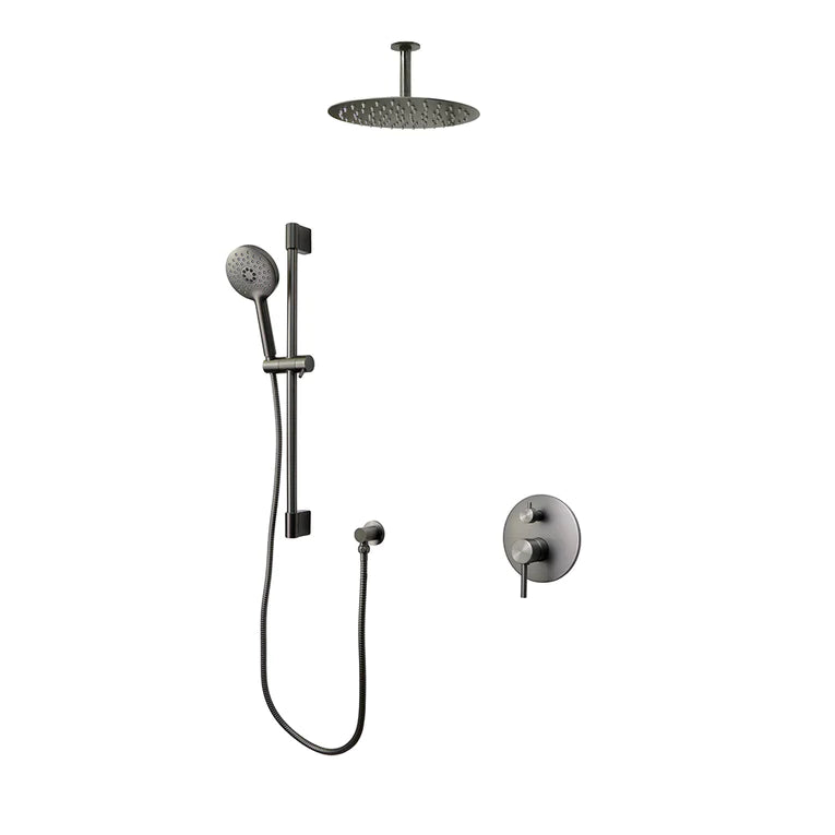 Kodaen Elegante  2-way pressure balanced shower system w/ sliding bar (Shower Head + Hand Shower) - F54104