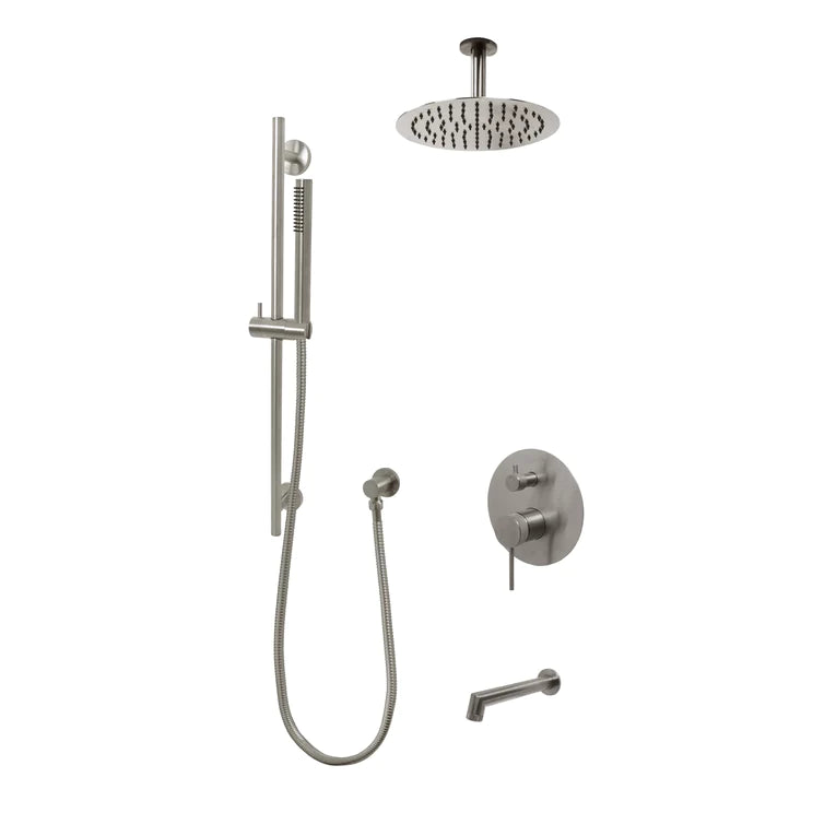 Kodaen Noho 3-Way Pressure Balanced Shower System W/ Sliding Bar F55200-W10ATS