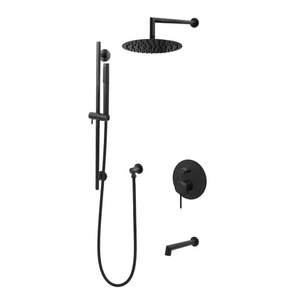 Kodaen Noho 3-Way Pressure Balanced Shower System W/ Sliding Bar F55200-W10ATS