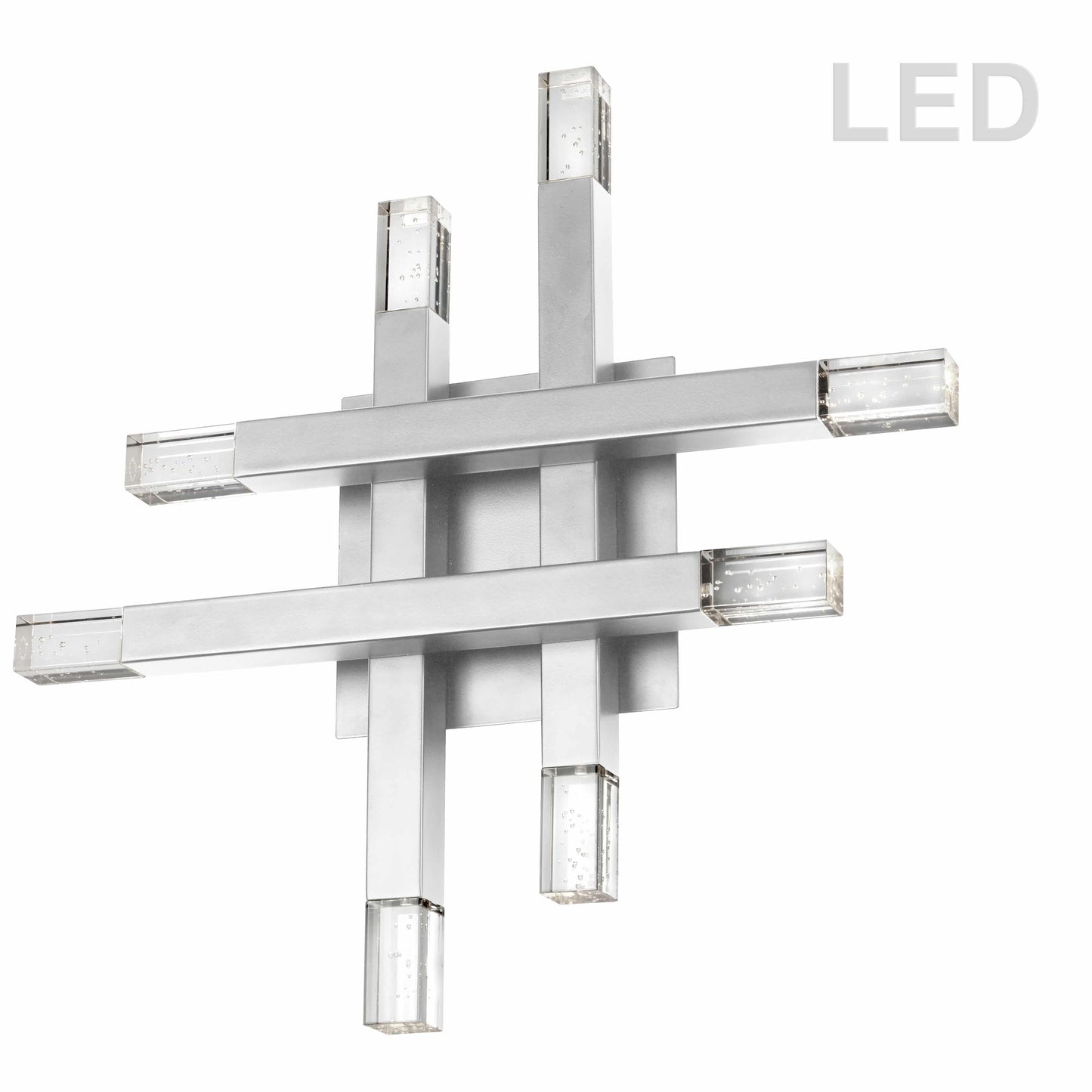 Dainolite 32W Polished Chrome Wall Sconce w/ Acrylic Diffuser - Renoz