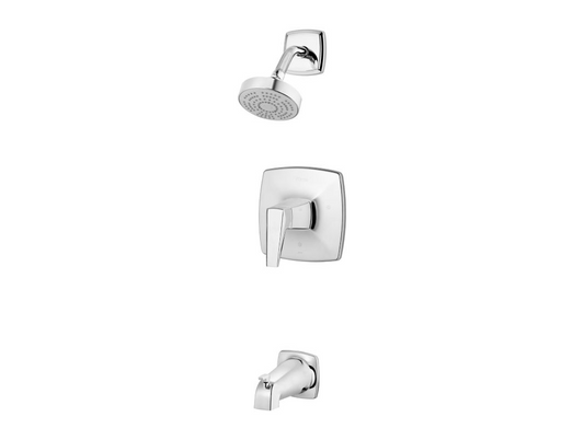 Pfister Arkitek 1 Handle Tub & Shower Set Trim Polished Chrome - Renoz