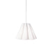 Dainolite 4 Light Kendra Pendant JTone White, Small Polished Chrome - Renoz