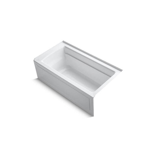 Kohler - Archer 60" X 32" Alcove Bath With Integral Apron, Integral Flange And Right-Hand Drain - Renoz