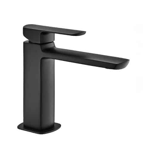 PierDeco MIS Black Single Lever Basin Tap - 563084-CC-MIS-38 - Renoz