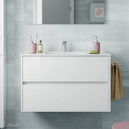 PierDeco Design Noja 40 Inch Vanity (2 drawers)