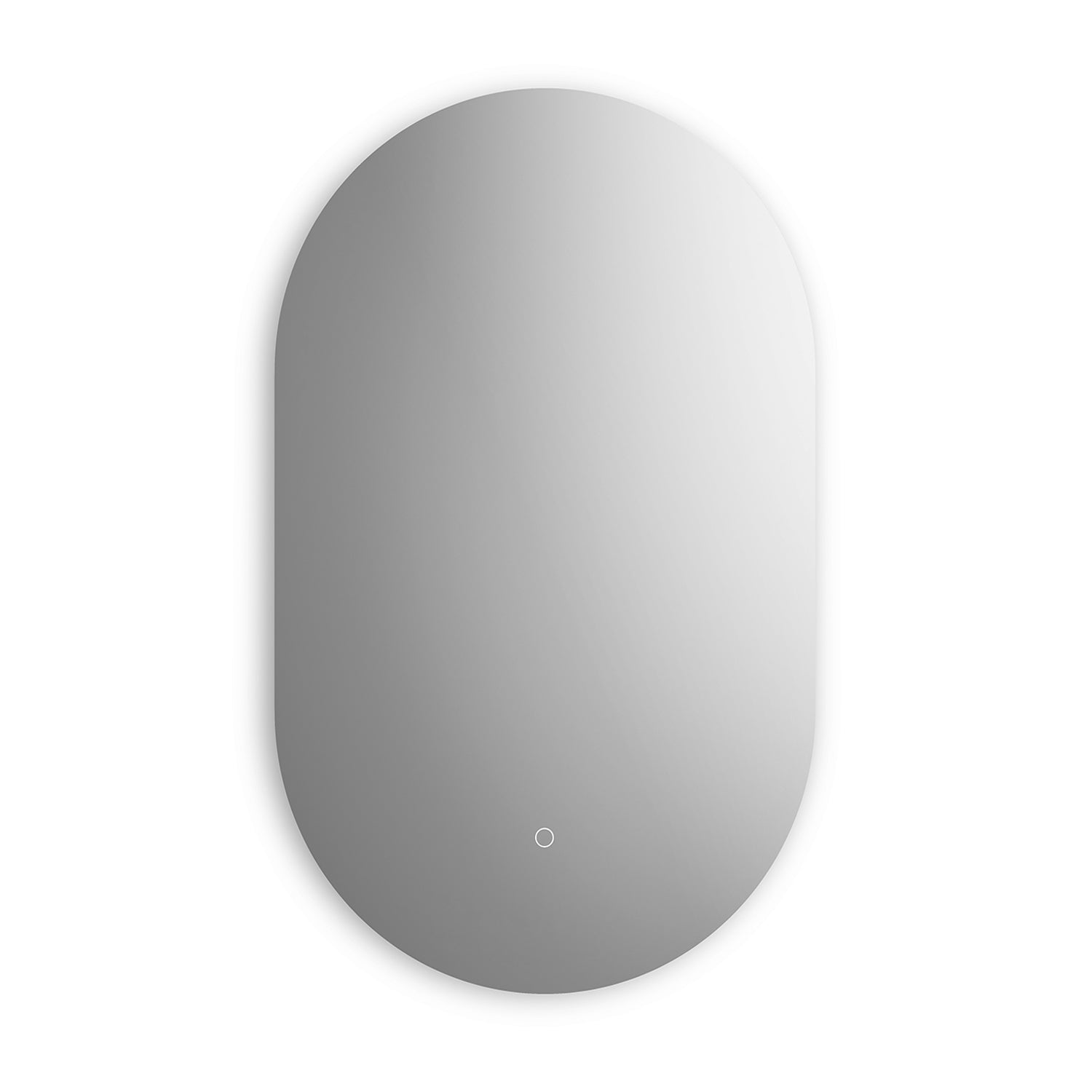 Kalia ECLIPSE 20" x 32" Oblong Backlit LED Illuminated Oblong Shape Mirror with Touch-Switch for Color Temperature Control - Renoz