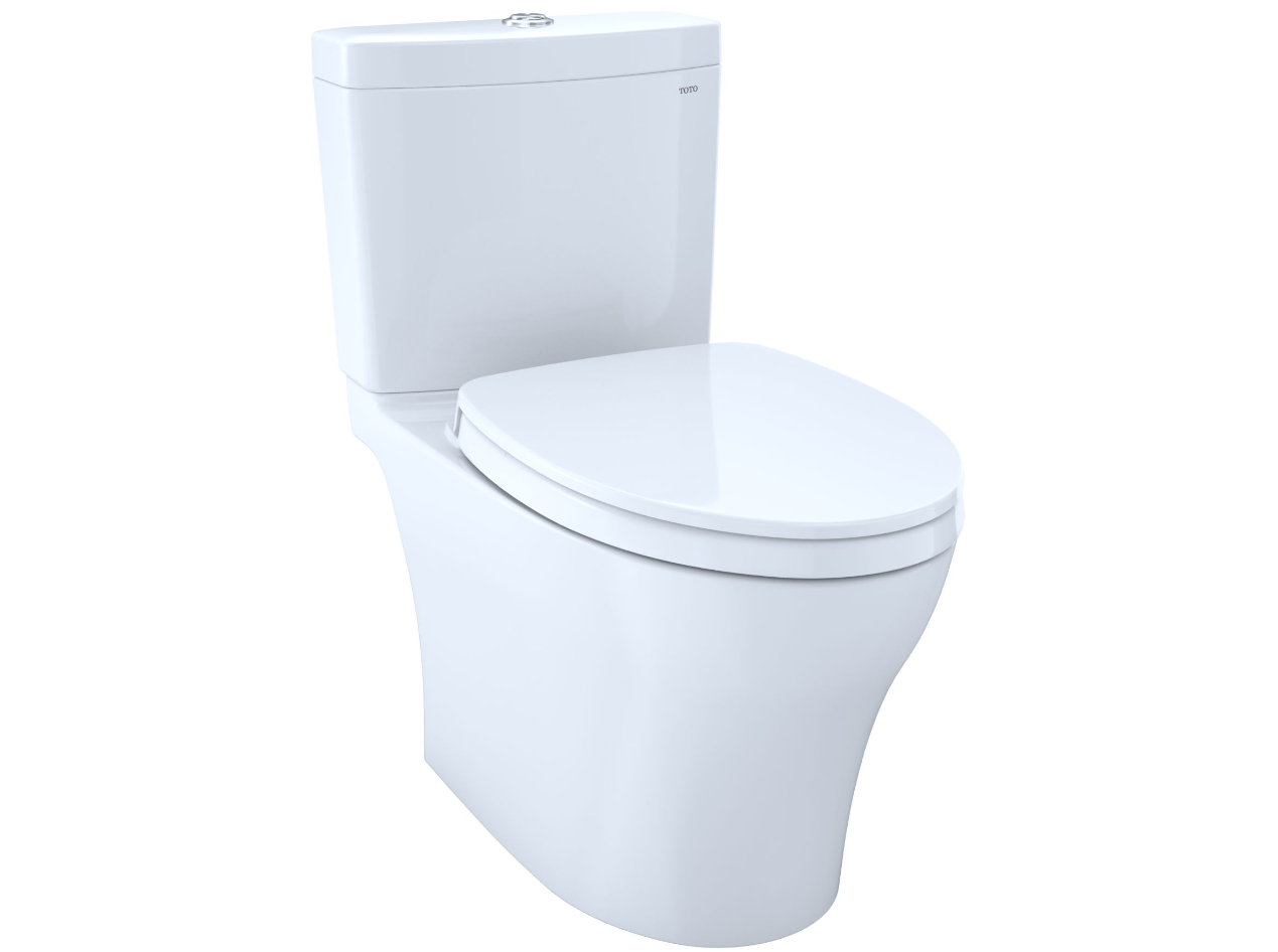 Toto Aquia IV Toilet 1.28 GPF and 0.8 GPF, Elongated Bowl Washlet+ Connection - Renoz