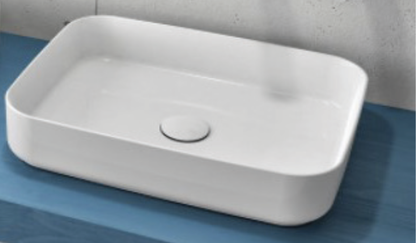 Streamline Cavalli MY-605 Rectangular Vessel Basin Bathroom Sink - Renoz