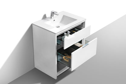 Kube Bath Nudo 32″ Modern Bathroom Vanity