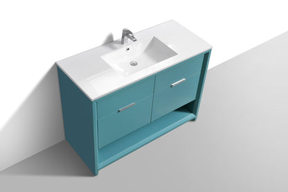 Kube Bath Nudo 48″ Single Sink Modern Bathroom Vanity