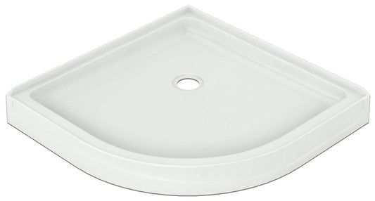 ZITTA Shower tray corner 36x36 white - Renoz