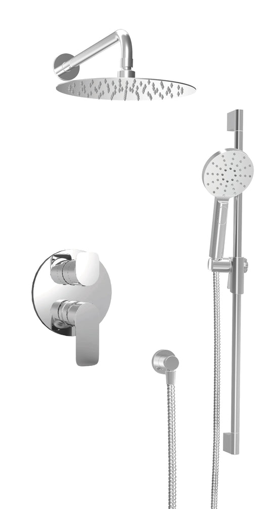 Ensemble de douche complet à pression équilibrée Baril (SENS B45 2815)