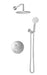 Baril Complete Thermostatic Pressure Balance Shower Kit (SENS B45 4297)