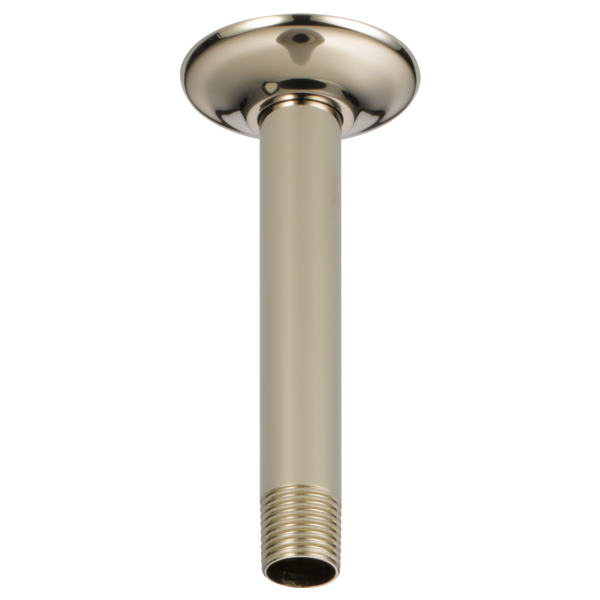 Brizo 6" Ceiling Mount Shower Arm And Round Flange (ESSENTIAL)