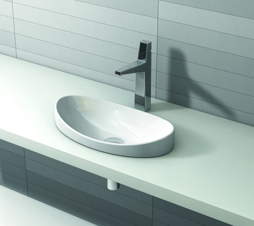 PierDeco Semi-Recessed Washbasin - C53308-SPOOL 50