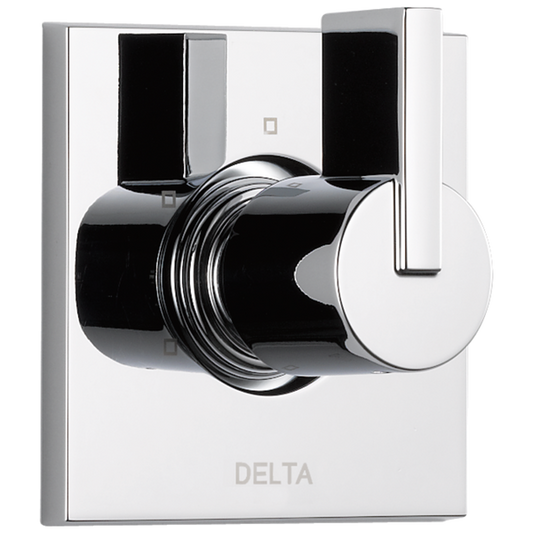 Delta Garniture de dérivation à 2 ports VERO à 3 réglages en chrome