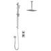 Kalia MOROKA TD2 (Valve Not Included) AQUATONIK T/P with Diverter Shower System with Vertical Ceiling Arm- Chrome - Renoz