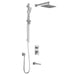 Kalia MOROKA TD3 AQUATONIK T/P with Diverter Shower System with Wall Arm- Chrome - Renoz