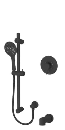 Tenzo Single Function Pressure Balanced Bath and shower Kit - MYPB22R-1102-XX