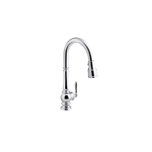 Kohler Artifacts Kitchen Sink Faucet With Kohler Konnect And Voice-Activated Technology - Chrome