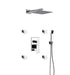 Kube Bath Aqua Piazza Shower Set With 12