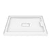 ZITTA Shower tray column right flange 48x36 white - Renoz