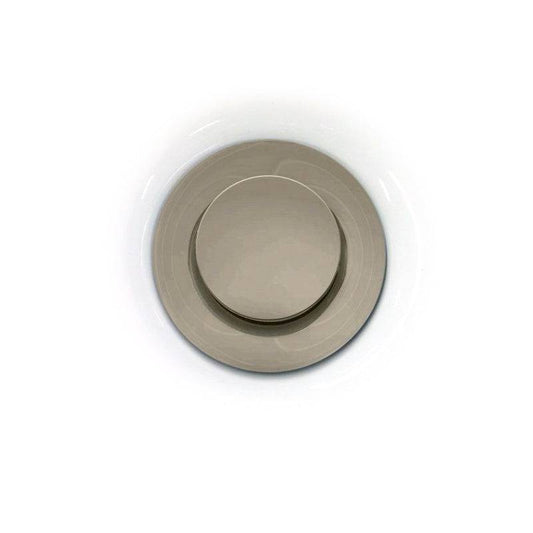 Kalia Pop Up Drain Without Overflow Assembly with 35.5mm Cap- Brushed Nickel - Renoz