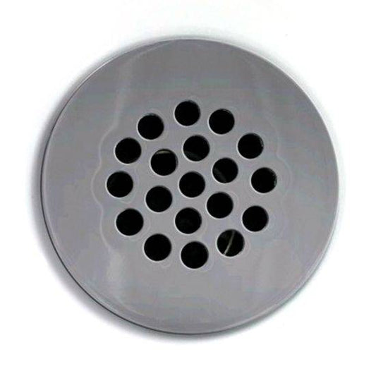 Kalia Bathroom Sink Drain Without Overflow Assembly with Grid Surface- Chrome - Renoz