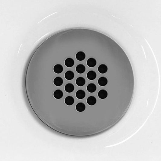 Kalia Bathroom Sink Drain With Overflow Assembly with Grid Surface Chrome - Renoz