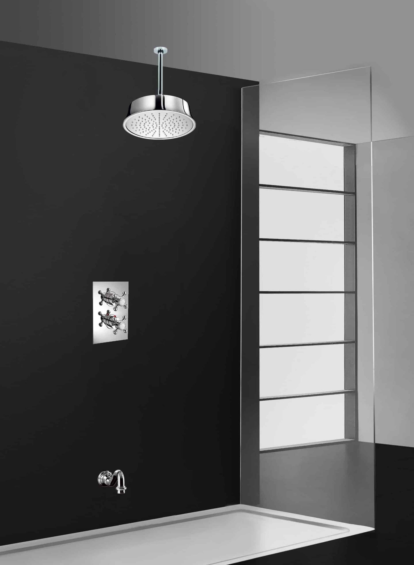 PierDeco Palazzani Adams 9 Shower Kit - Renoz