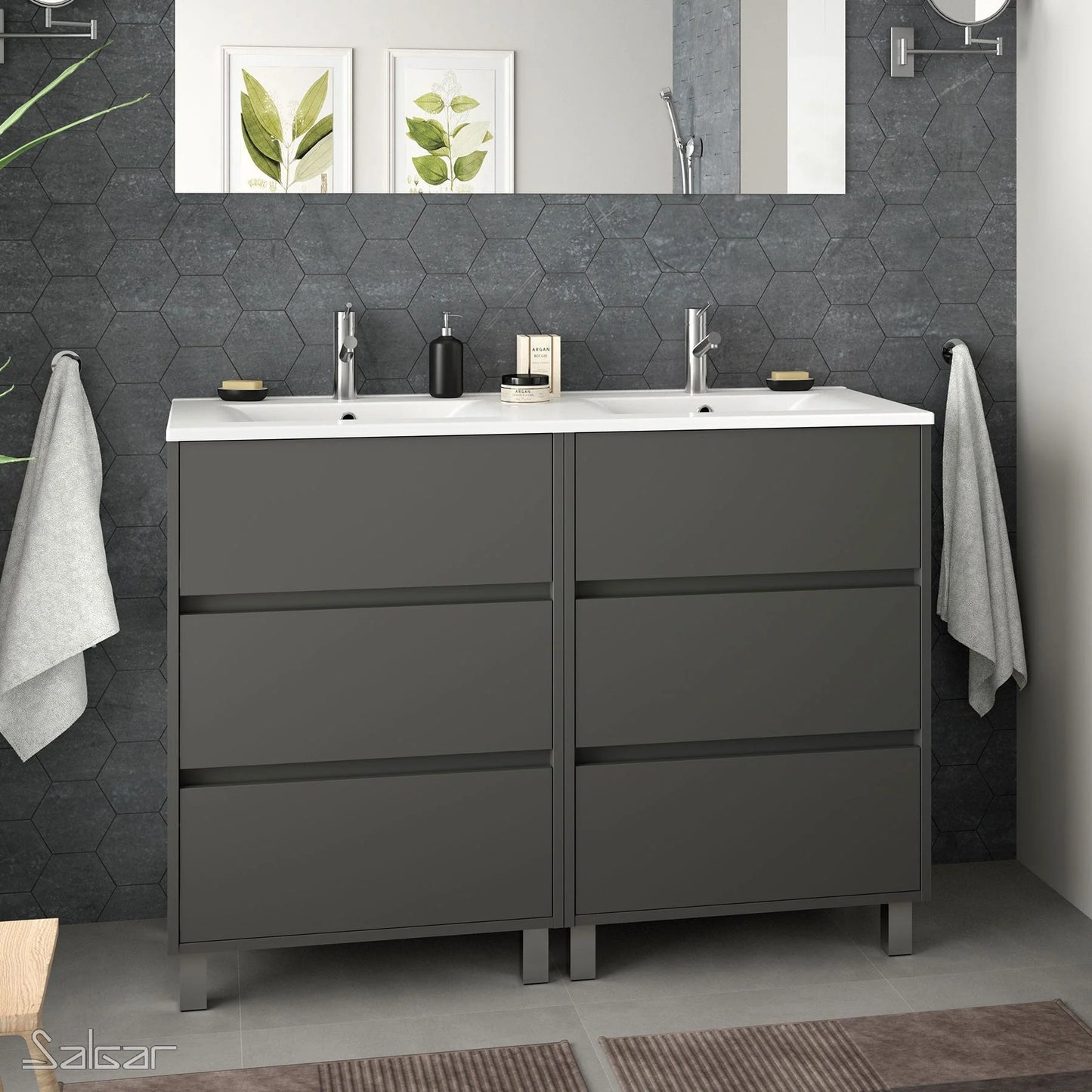 PierDeco Design ARENYS 48 Inch Vanity