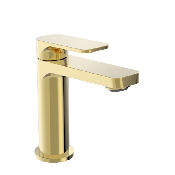 Baril Single Hole Lavatory Faucet With Drain (Petite BO4)