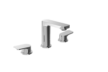 Baril Single Lever Wall-mounted Lavatory Faucet With Drain