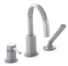 Baril 3-piece Deck Mount Tub Filler With Hand Shower((OVAL B14 1329)