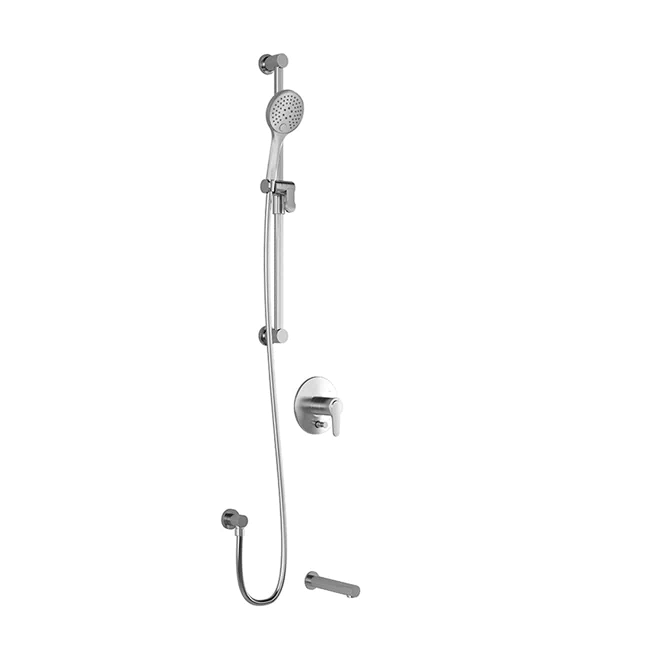 Kalia KONTOUR PB2 Pressure Balance Tub and Shower System- Chrome - Renoz