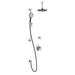 Kalia KONTOUR TD2 AQUATONIK T/P Shower Kit System with Vertical Ceiling Arm and 8