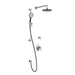 Kalia KONTOUR TD2 AQUATONIK T/P Shower System with Wall Arm and 8