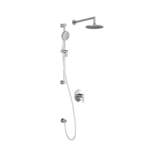 Kalia KONTOUR PB4 Pressure Balance Shower System Chrome - Renoz