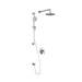 Kalia KONTOUR PB4 Pressure Balance Shower System Chrome - Renoz