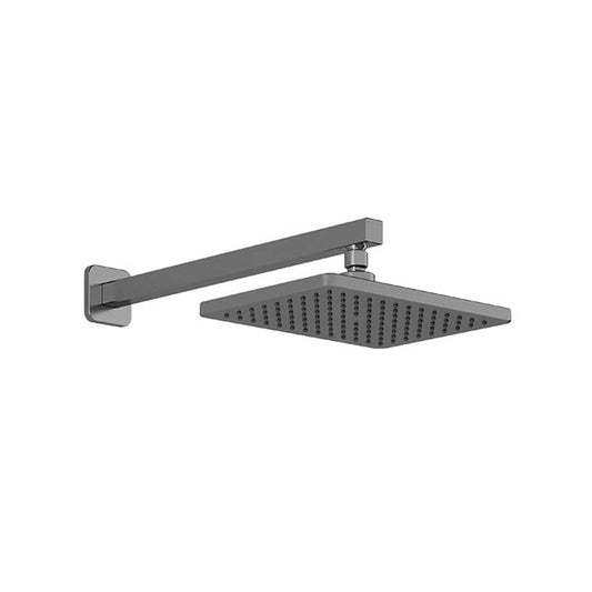 Kalia SquareOne 260mm x 188mm (10 ¼'' x 7 ⅜'') Rainhead and 90 Degrees Wall Arm- Chrome - Renoz