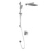 Kalia GRAFIK TCD1 PREMIA AQUATONIK T/P Coaxial Shower System with 12-1/2