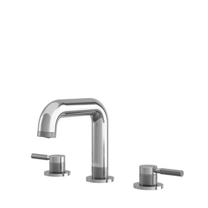 Kalia PRECISO 6" 148mm Widespread Bathroom Faucet With Pop Up Drain With Overflow- Chrome - Renoz