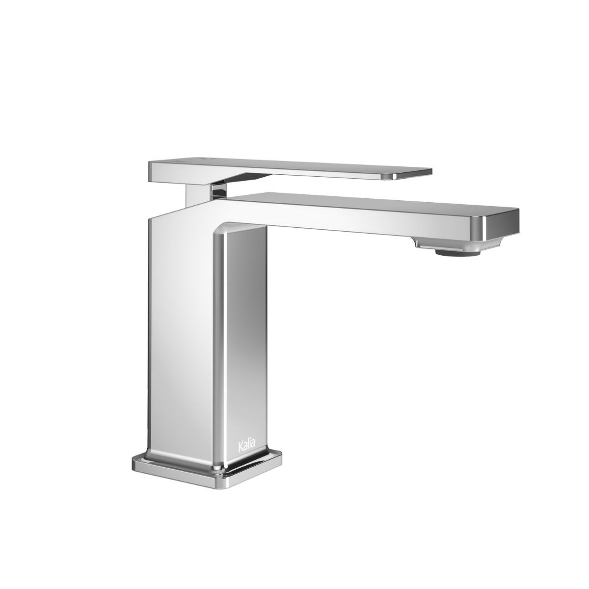 Kalia - Kareo Single Hole Lavatory Faucet With Push Drain and Overflow Chrome