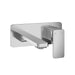 Kalia - Kareo Wallmount Lavatory Faucet With Push Drain With Overflow Chrome