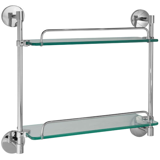 Laloo Classic-R Double Glass Shelf CR3852