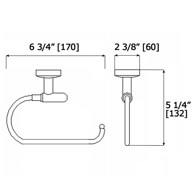 Laloo Classic-R Paper Holder CR3886