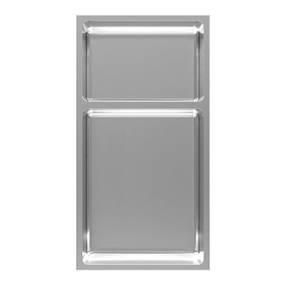 Rubi Nikia Niche encastrée Largeur et hauteur totale 12" x 24" - RNK24TR-XX