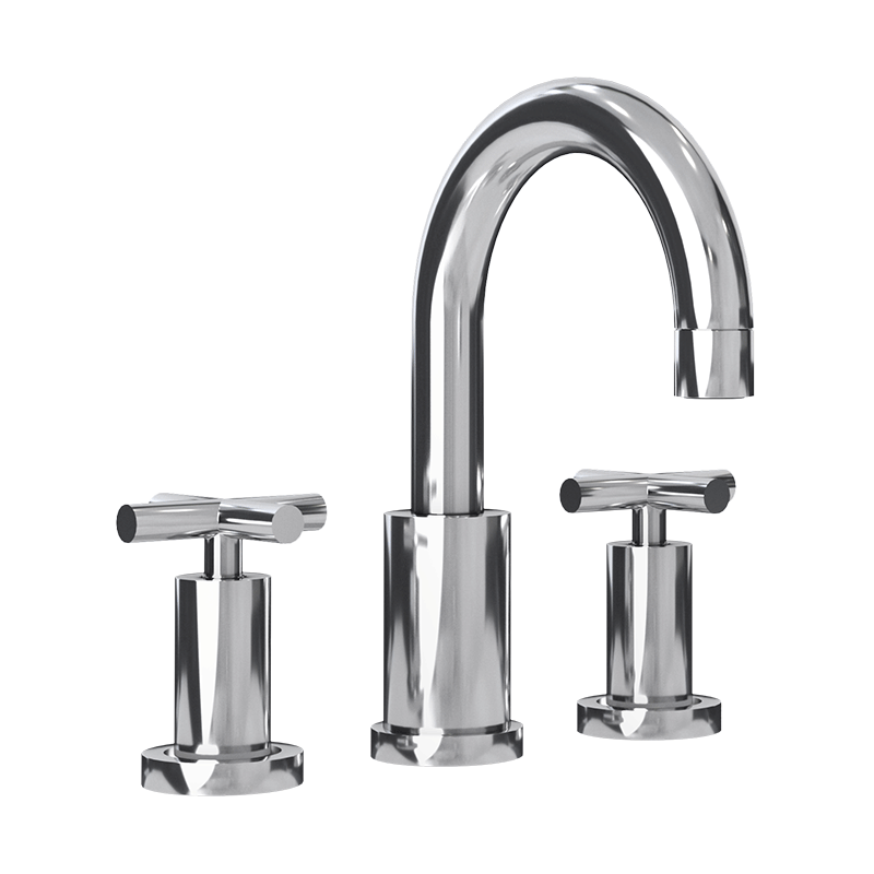 Rubi Alex 8" C.c. Washbasin Bathroom Sink Faucet-Chrome - Renoz